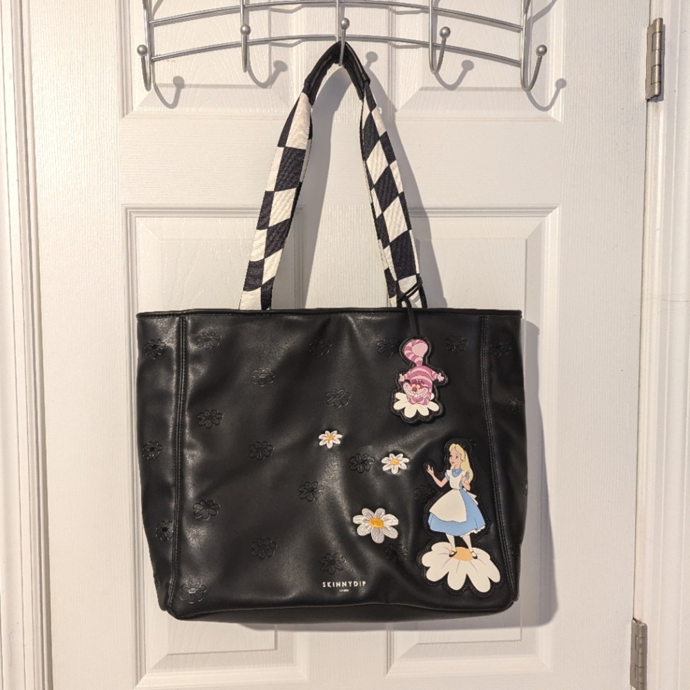 Skinny Dip Alice in Wonderland Tote